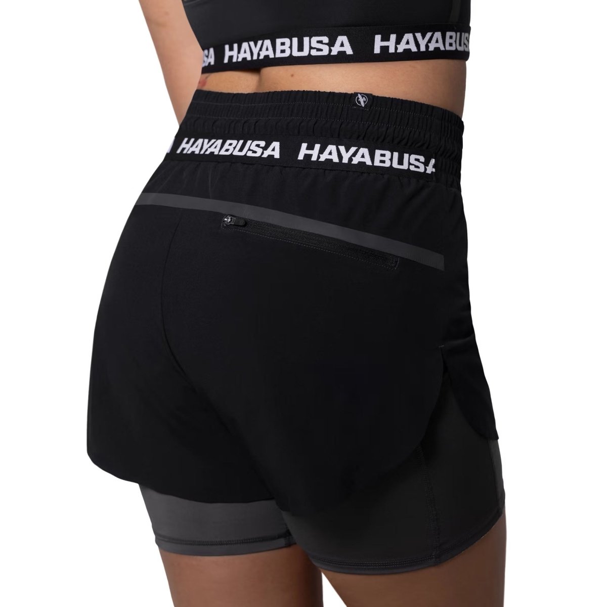 Hayabusa Women’s Mid Rise Layered Shorts - Forza Sports