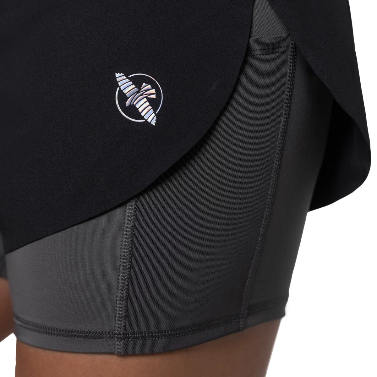 Hayabusa Women’s Mid Rise Layered Shorts - Forza Sports