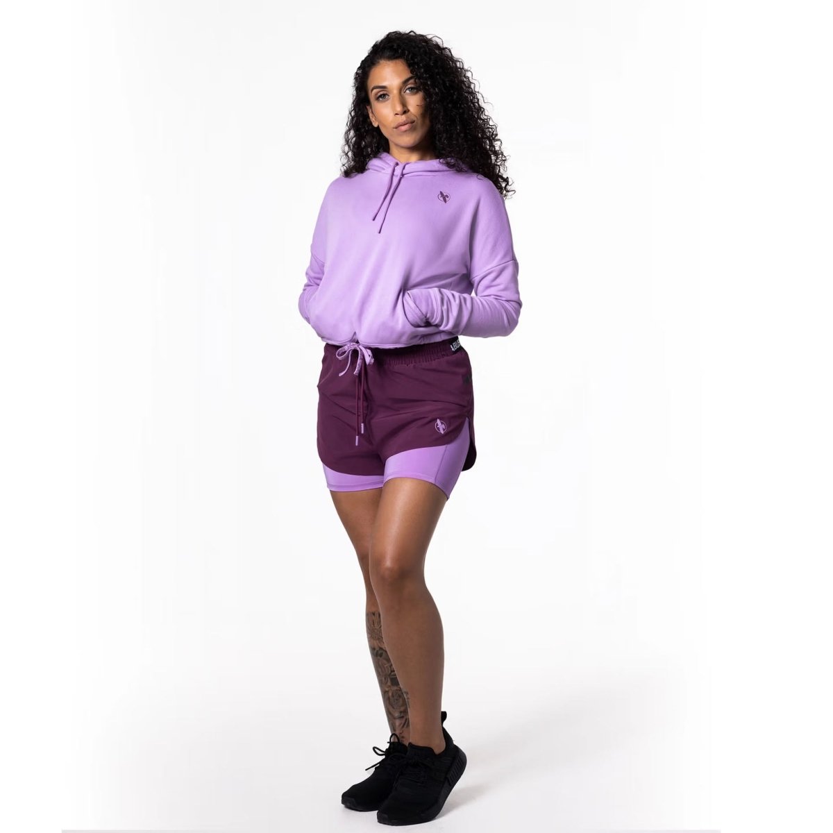 Hayabusa Women’s Mid Rise Layered Shorts - Forza Sports