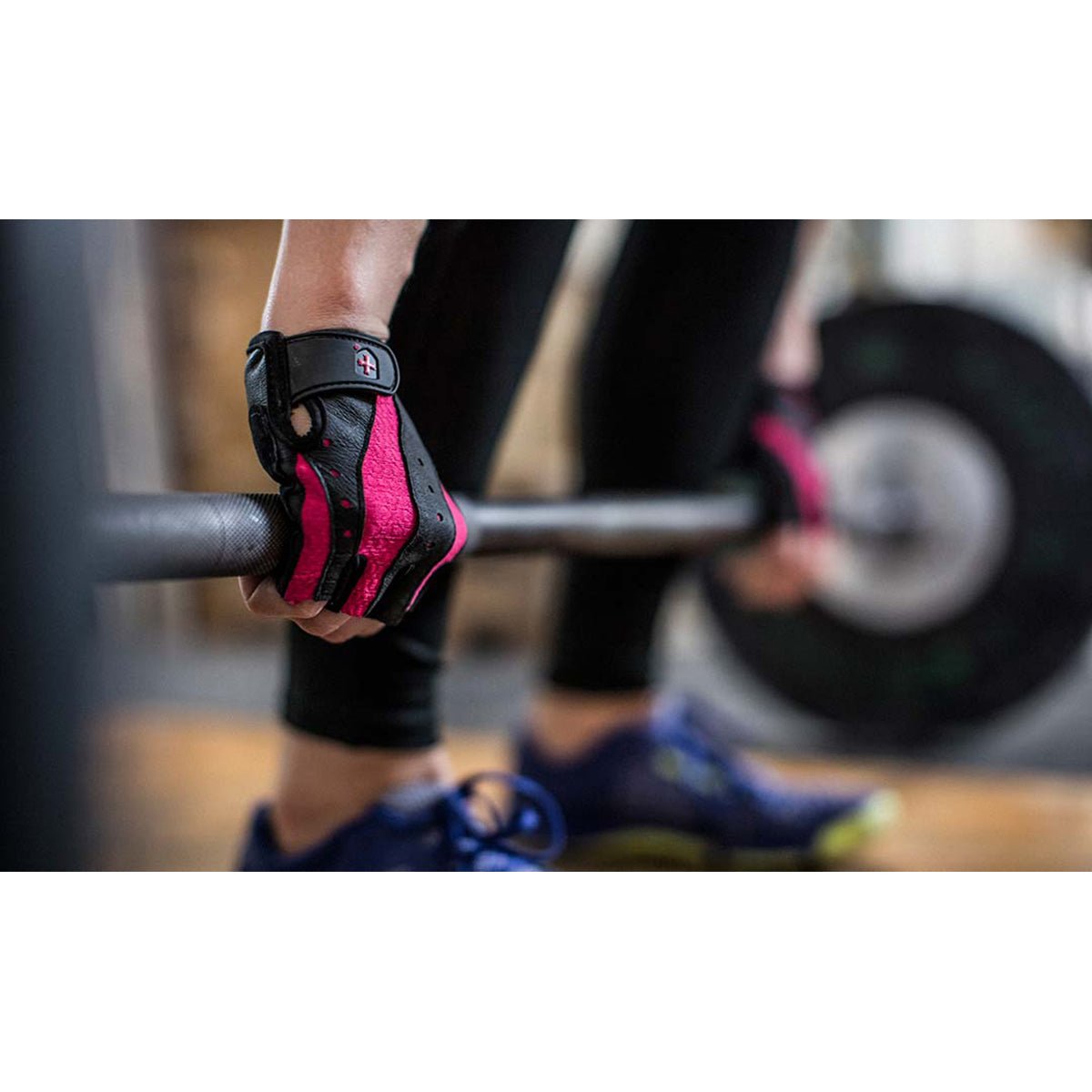 Harbinger 149 Women's Pro Weight Lifting Gloves - Black/Pink - Forza Sports