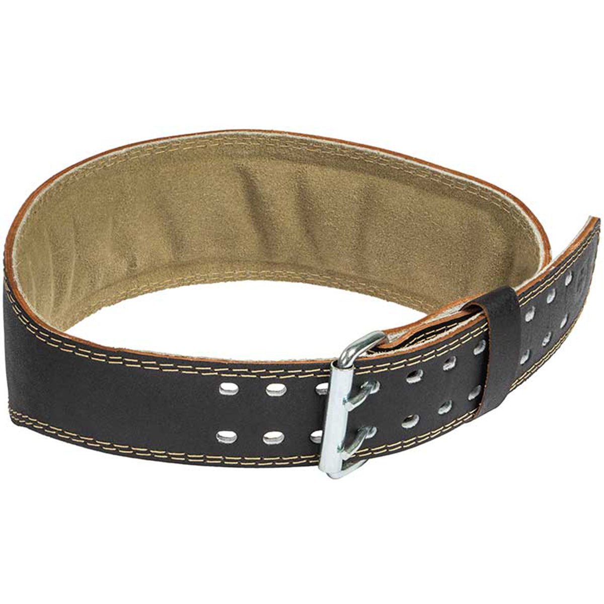 Harbinger 4" Padded Leather Weight Lifting Belt - Forza Sports