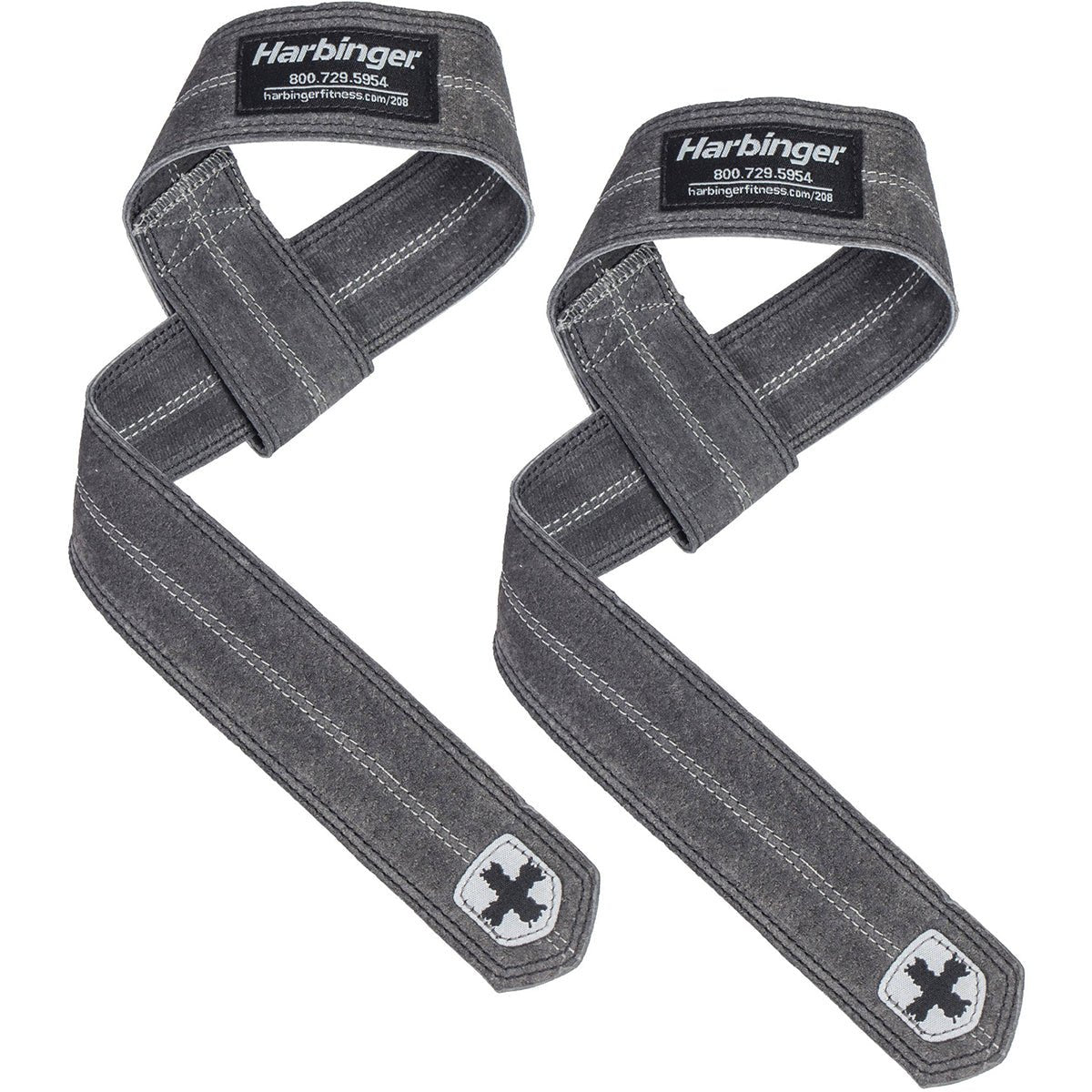 Harbinger DuraHide Real Leather Lifting Straps - Forza Sports