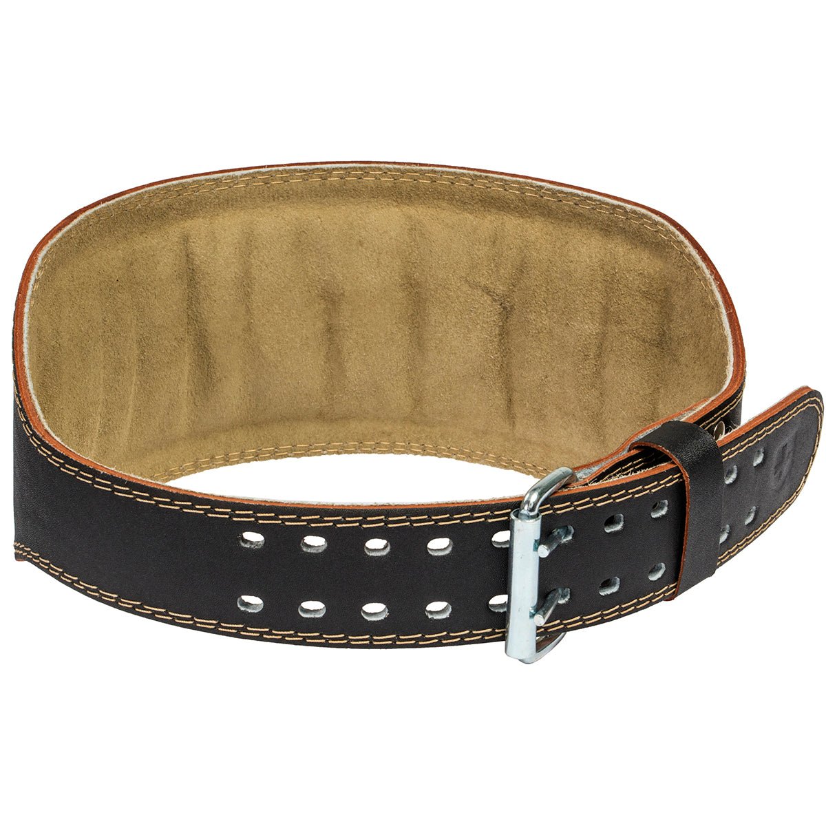 Harbinger 6" Padded Leather Weight Lifting Belt - Forza Sports