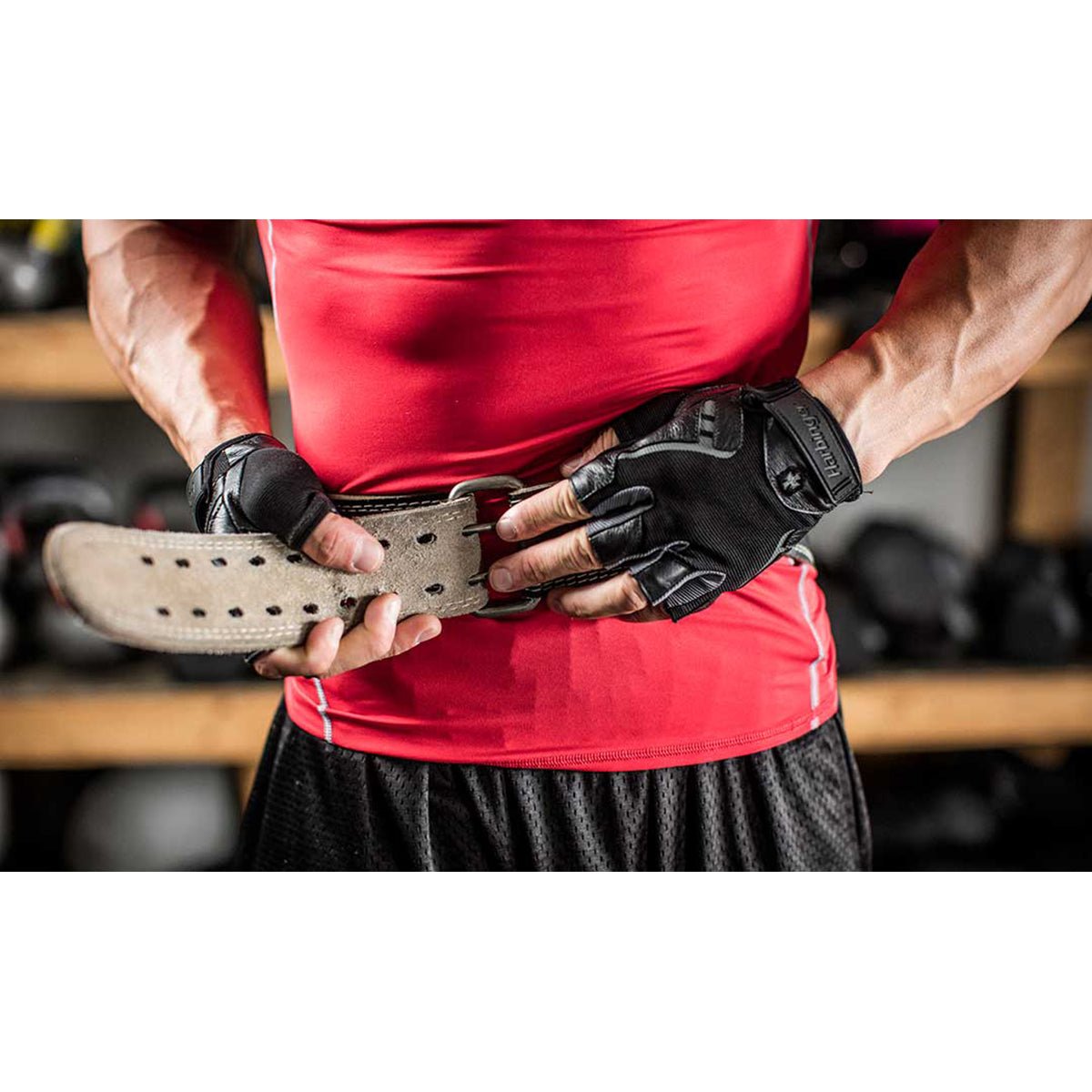 Harbinger 6" Padded Leather Weight Lifting Belt - Forza Sports