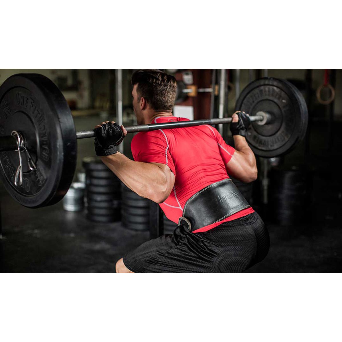 Harbinger 6" Padded Leather Weight Lifting Belt - Forza Sports