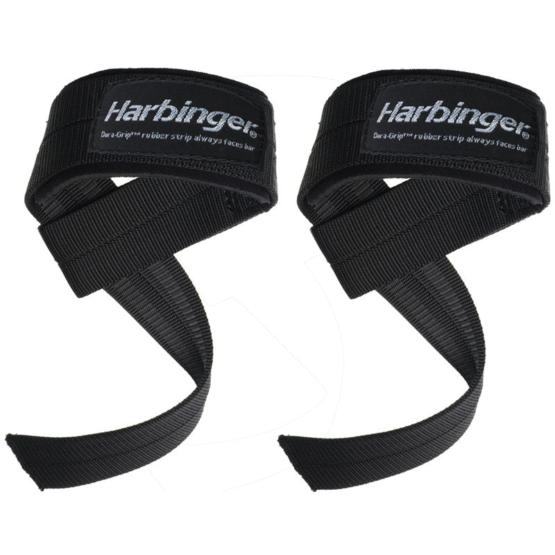 Harbinger Big Grip No - Slip Padded Weight Lifting Straps - Forza Sports