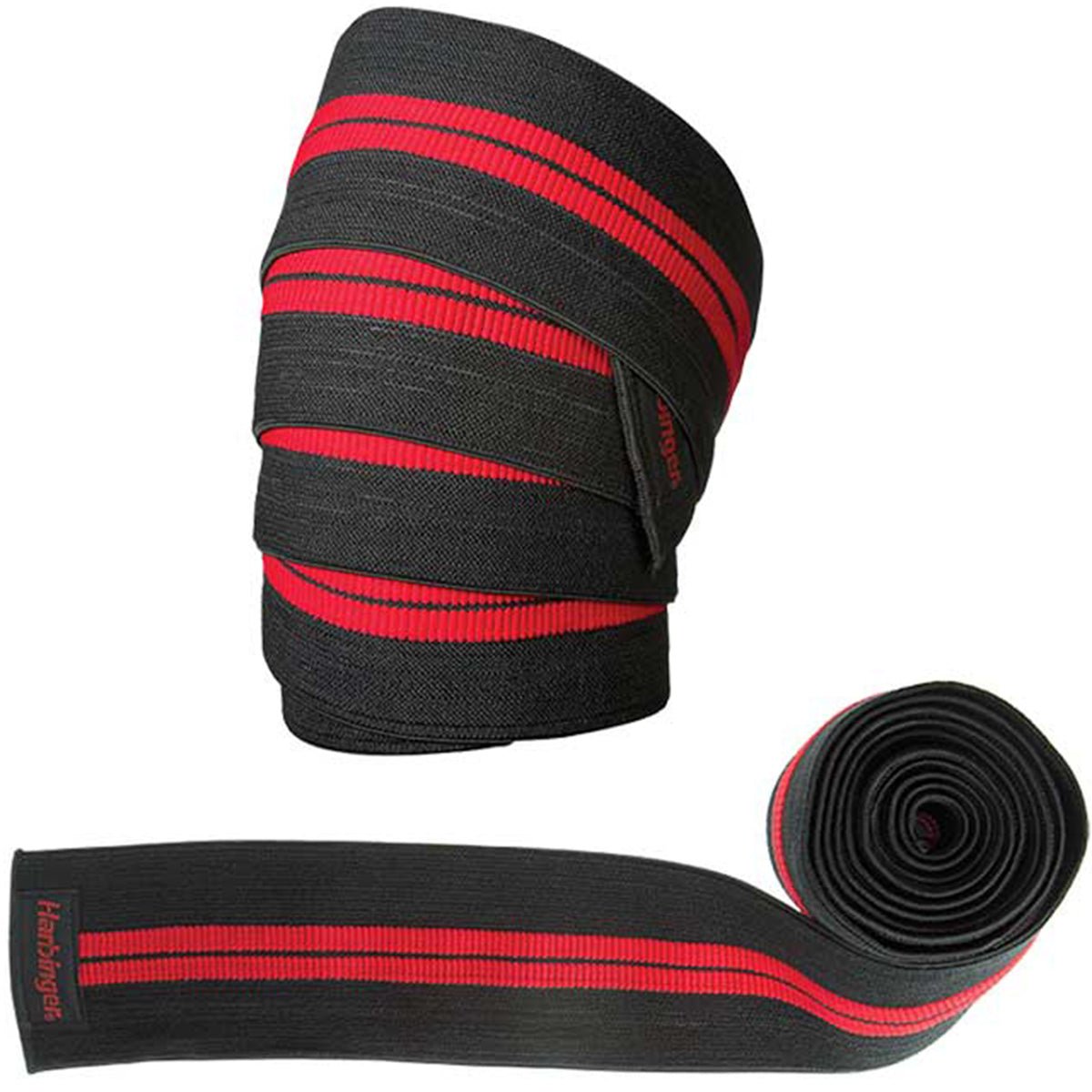 Harbinger 78" Red Line Weight Lifting Knee Wraps - Forza Sports