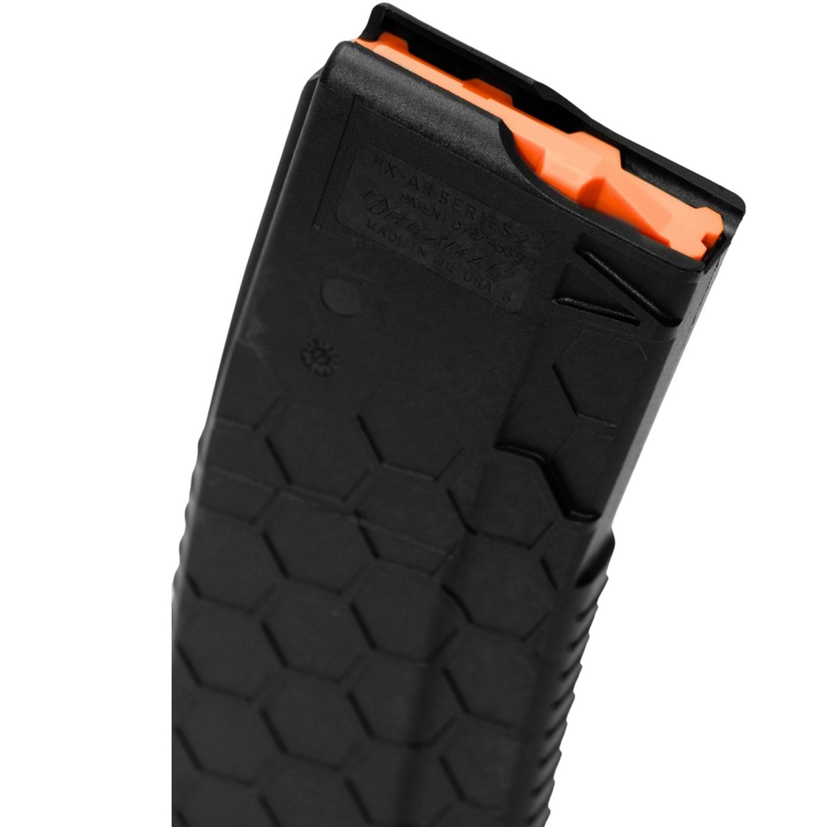 HEXMAG 30 - Round Polyhex2 Magazine for AR - 15/M4/M16, Series 2 - Forza Sports