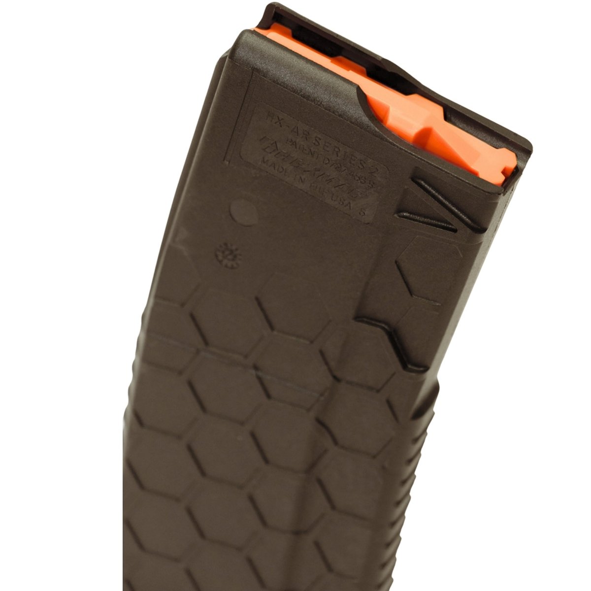 HEXMAG 30 - Round Polyhex2 Magazine for AR - 15/M4/M16, Series 2 - Forza Sports