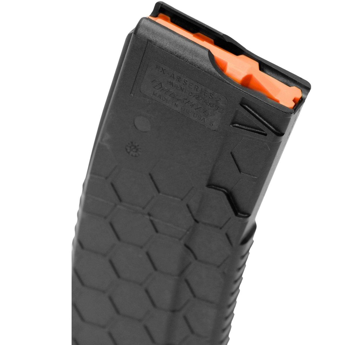 HEXMAG 30 - Round Polyhex2 Magazine for AR - 15/M4/M16, Series 2 - Forza Sports