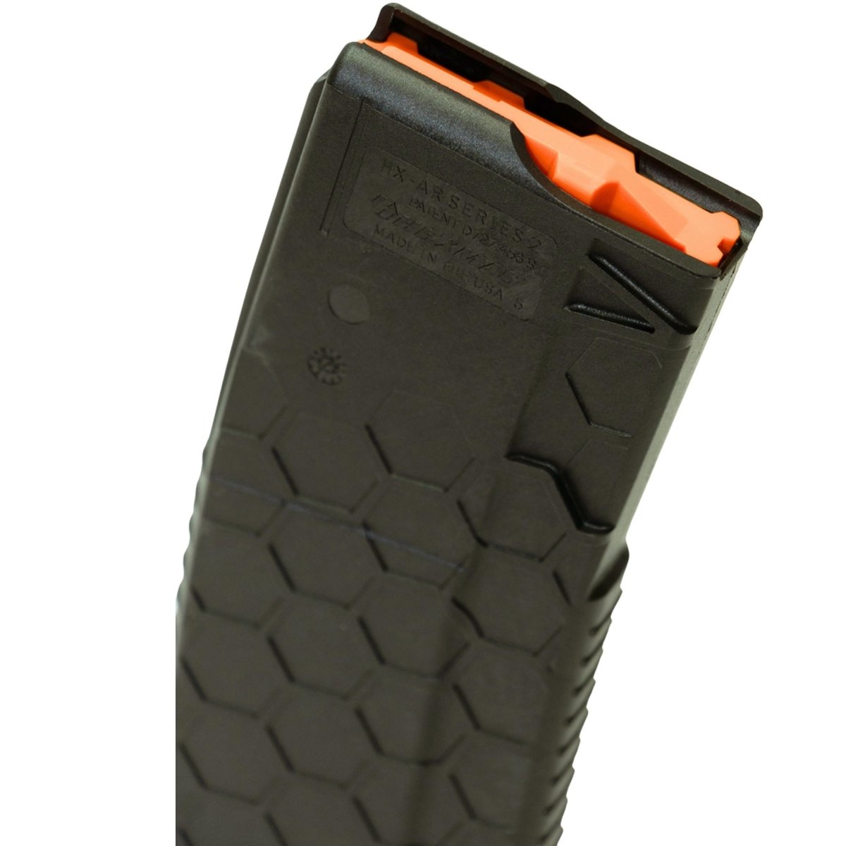 HEXMAG 30 - Round Polyhex2 Magazine for AR - 15/M4/M16, Series 2 - Forza Sports