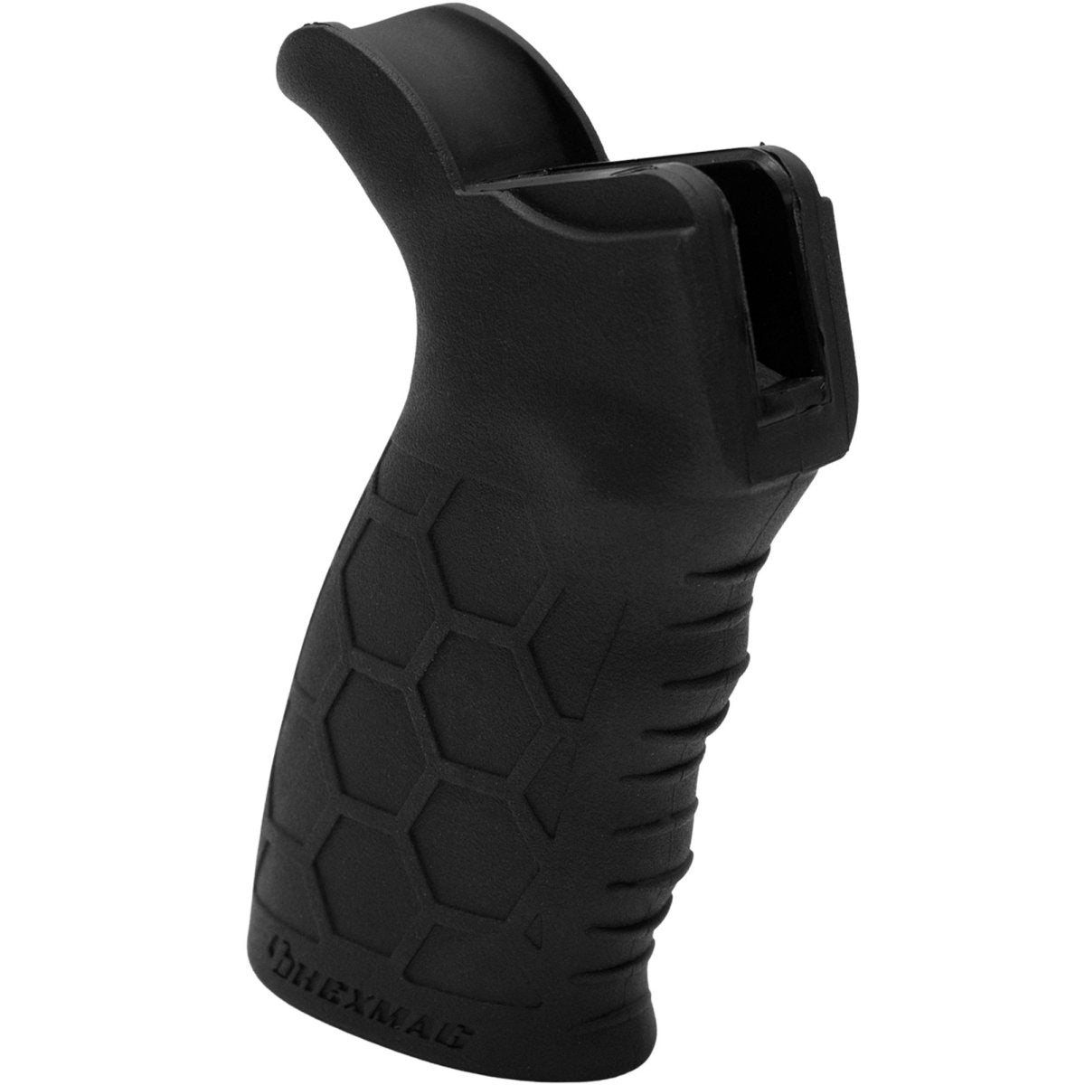 HEXMAG Tactical Grip for AR - 15 and AR - 10 Platforms, Ergonomic Finger Grooves - Forza Sports