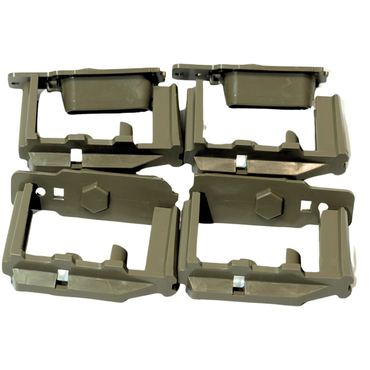 HEXMAG HEXID 4 - Pack for GLOCK, Patented Magazine Color Identification System - Forza Sports
