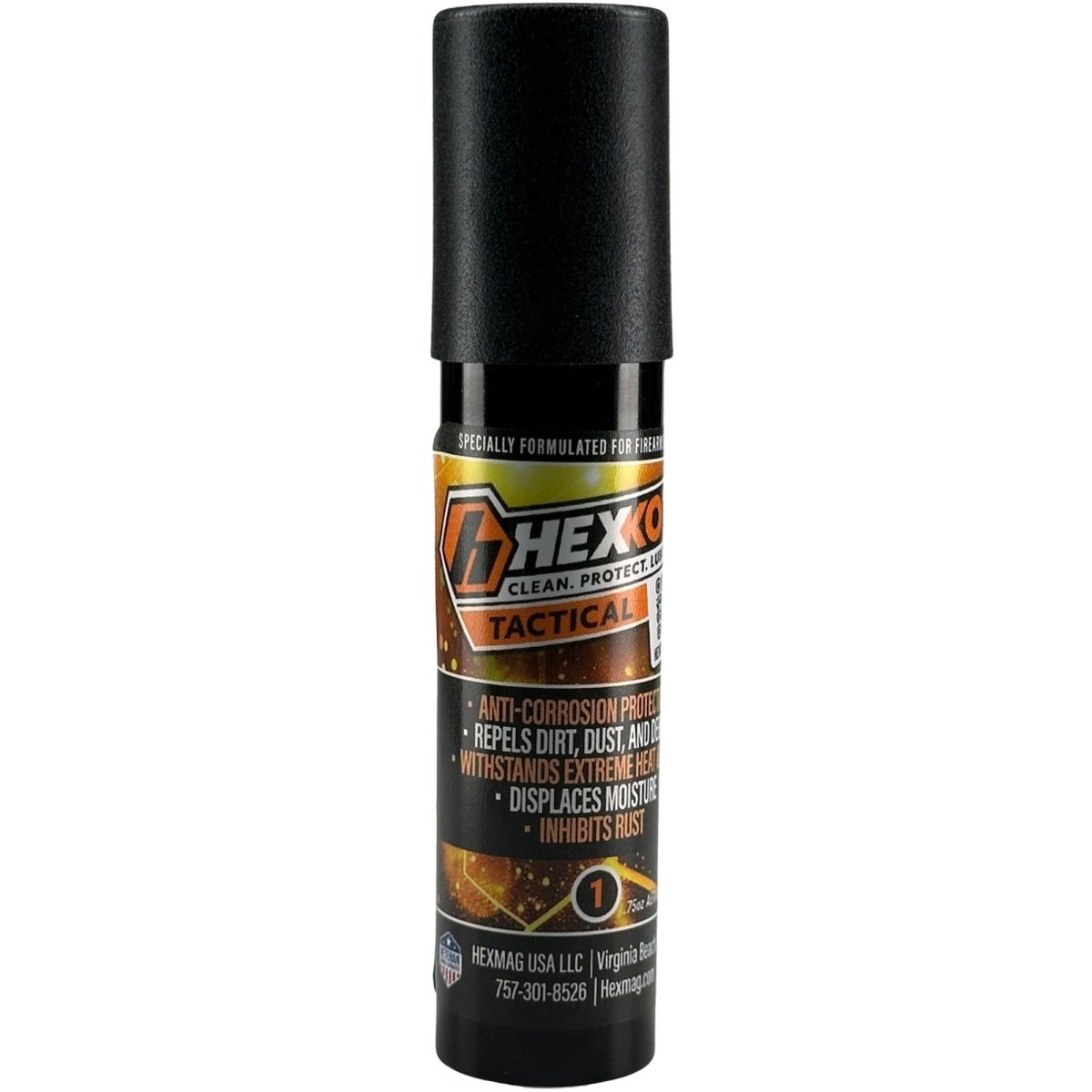 HEXKOTE Tactical Dry Lube Gun Knife Cleaner Lubricant CLP 0.75 oz Aerosol Spray - Forza Sports