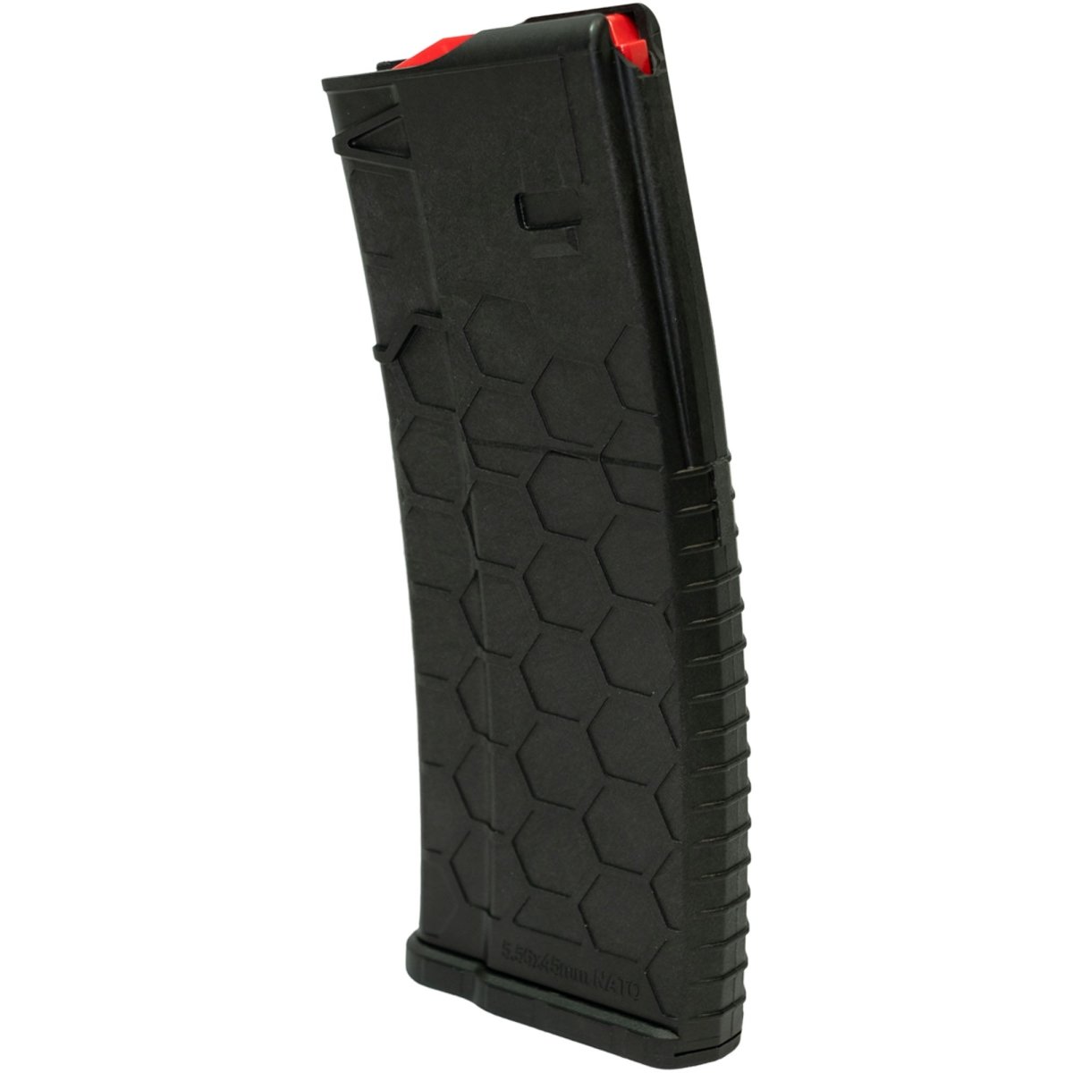 HEXMAG 30 - Round Carbon Fiber Magazine for AR - 15 - Forza Sports