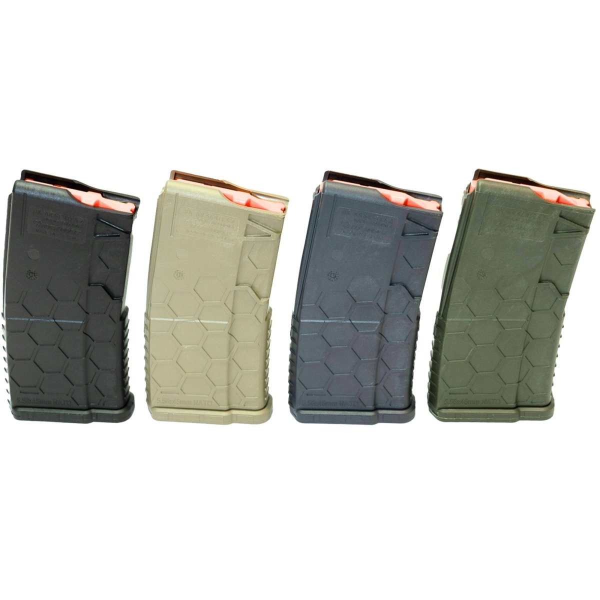 HEXMAG 20 - Round Shorty Polyhex2 Magazine for AR - 15/M4/M16 - Forza Sports