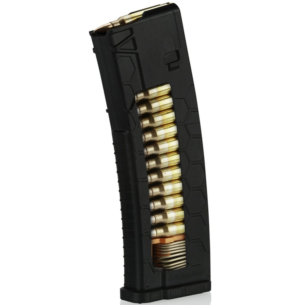 HEXMAG 30 - Round Polyhex2 Magazine for AR - 15/M4/M16, Series 2 - Forza Sports