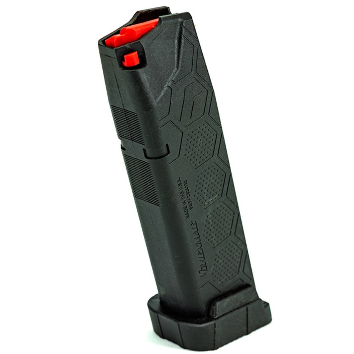 HEXMAG 10 - Round Magazine for Sig Sauer Model P320 Full Size 9mm, Carbon Fiber - Forza Sports