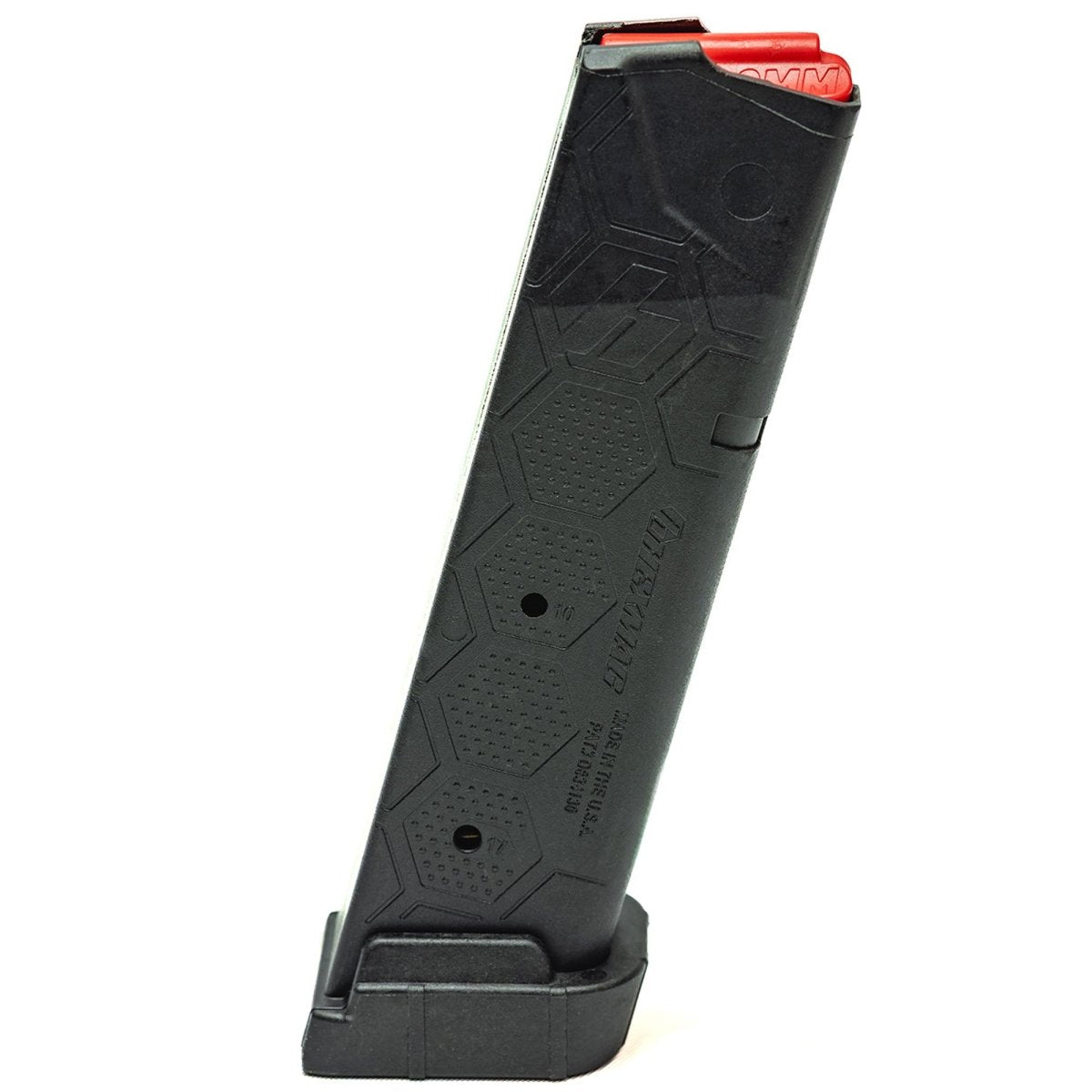 HEXMAG 10 - Round Magazine for Sig Sauer Model P320 Full Size 9mm, Carbon Fiber - Forza Sports
