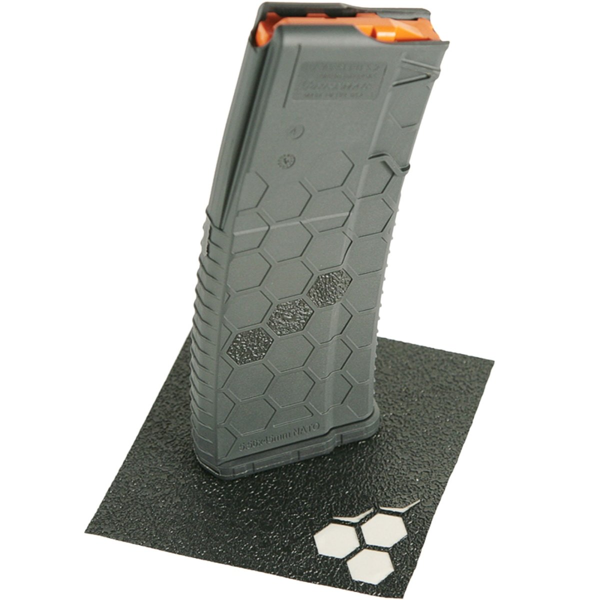 HEXMAG Tactical Grip Tape 46 Pre-Cut Hexagons Textured Stickers, Peel and Stick - Forza Sports