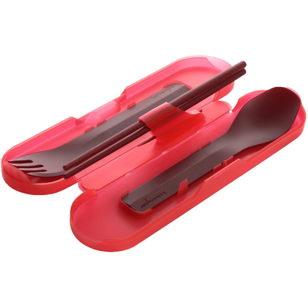 Humangear GoBites Quattro Fork, Spoon, and Chopsticks Travel Utensils - Forza Sports