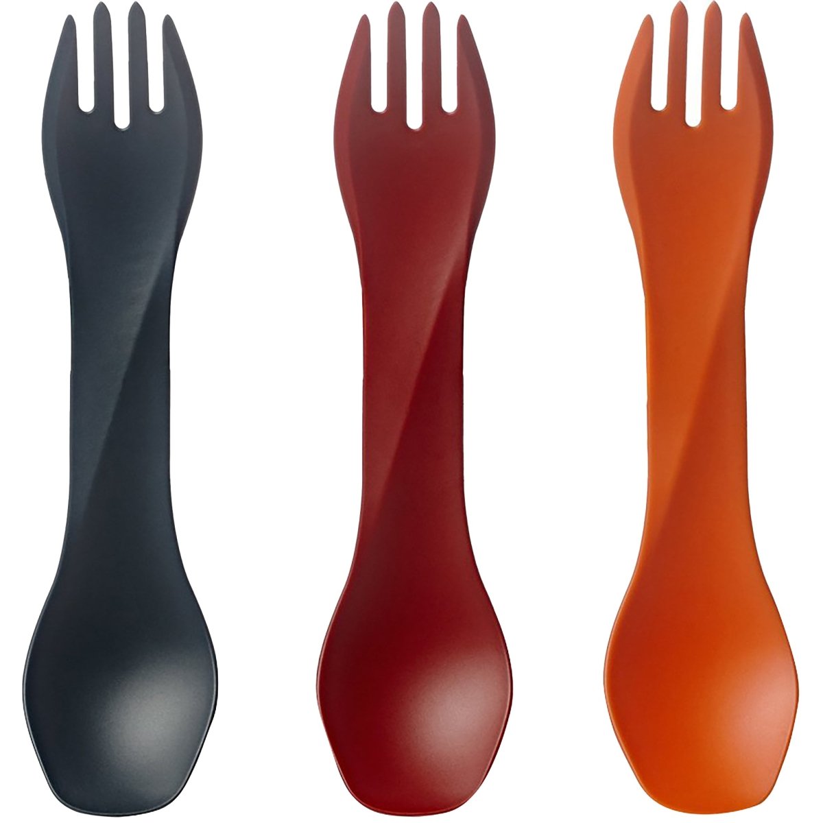 Humangear Uno Fork and Spoon Combination Travel Utensil 3 - Pack - Forza Sports