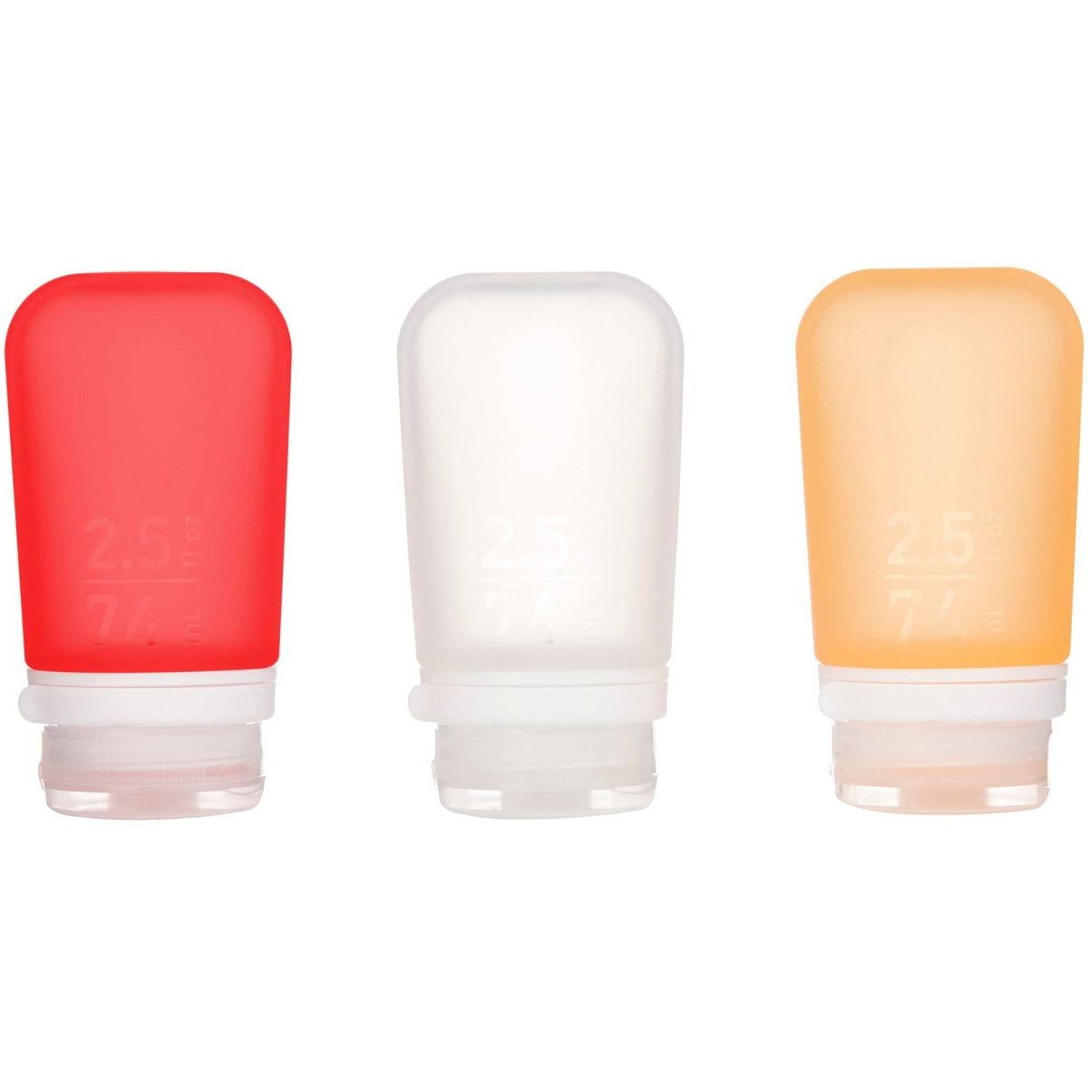 Humangear GoToob+ Soft Silicone Travel Bottle 3 - Pack - Forza Sports