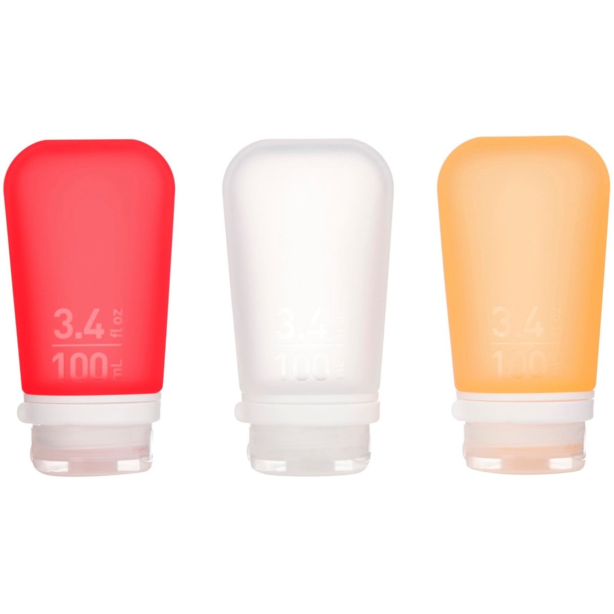 Humangear GoToob+ Soft Silicone Travel Bottle 3 - Pack - Forza Sports