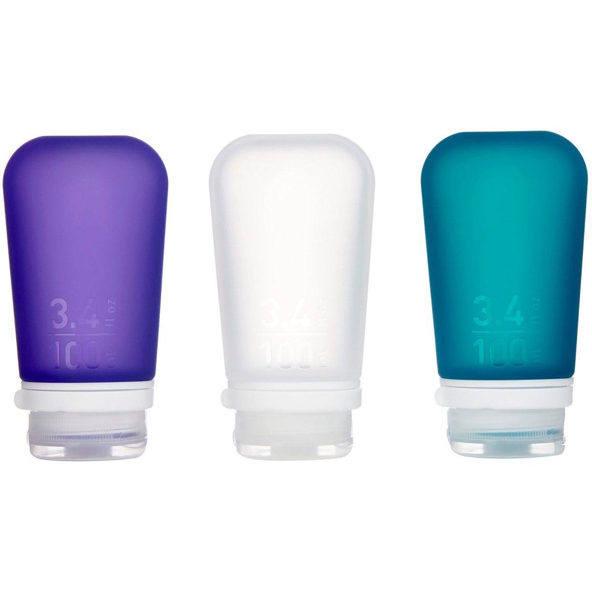 Humangear GoToob+ Soft Silicone Travel Bottle 3 - Pack - Forza Sports