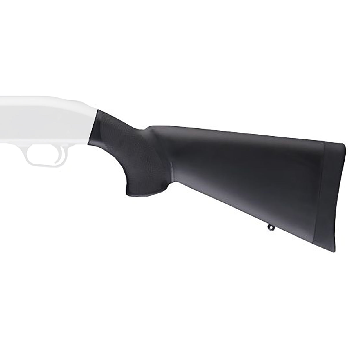 Hogue Mossberg 500 12 and 20 Gauge Overmolded Shotgun Stock - 12" L.O.P. - Black - Forza Sports