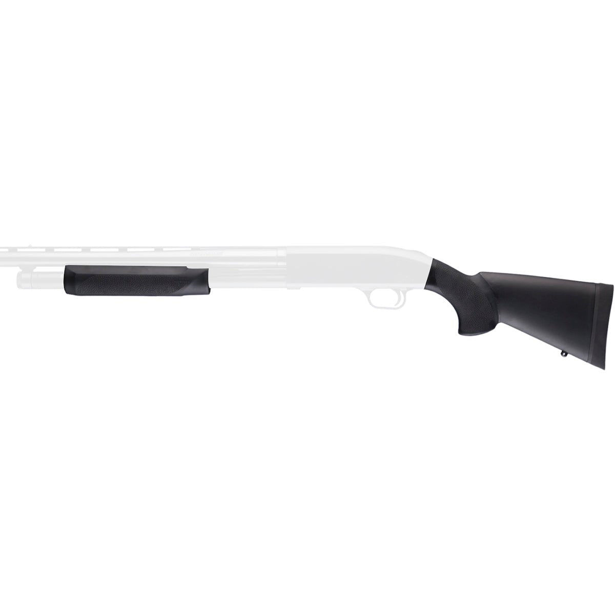 Hogue Mossberg 500 20 Gauge Overmolded Shotgun Stock Kit with Forend - Black - Forza Sports