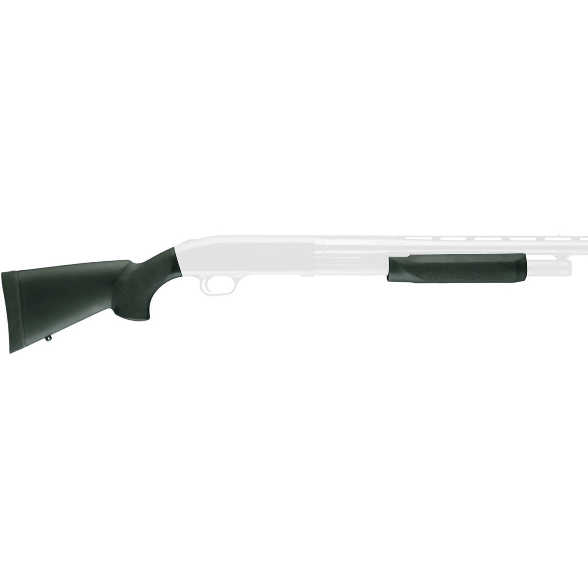 Hogue Remington 870 12 Gauge Overmolded Shotgun Stock Kit with Forend - OD Green - Forza Sports