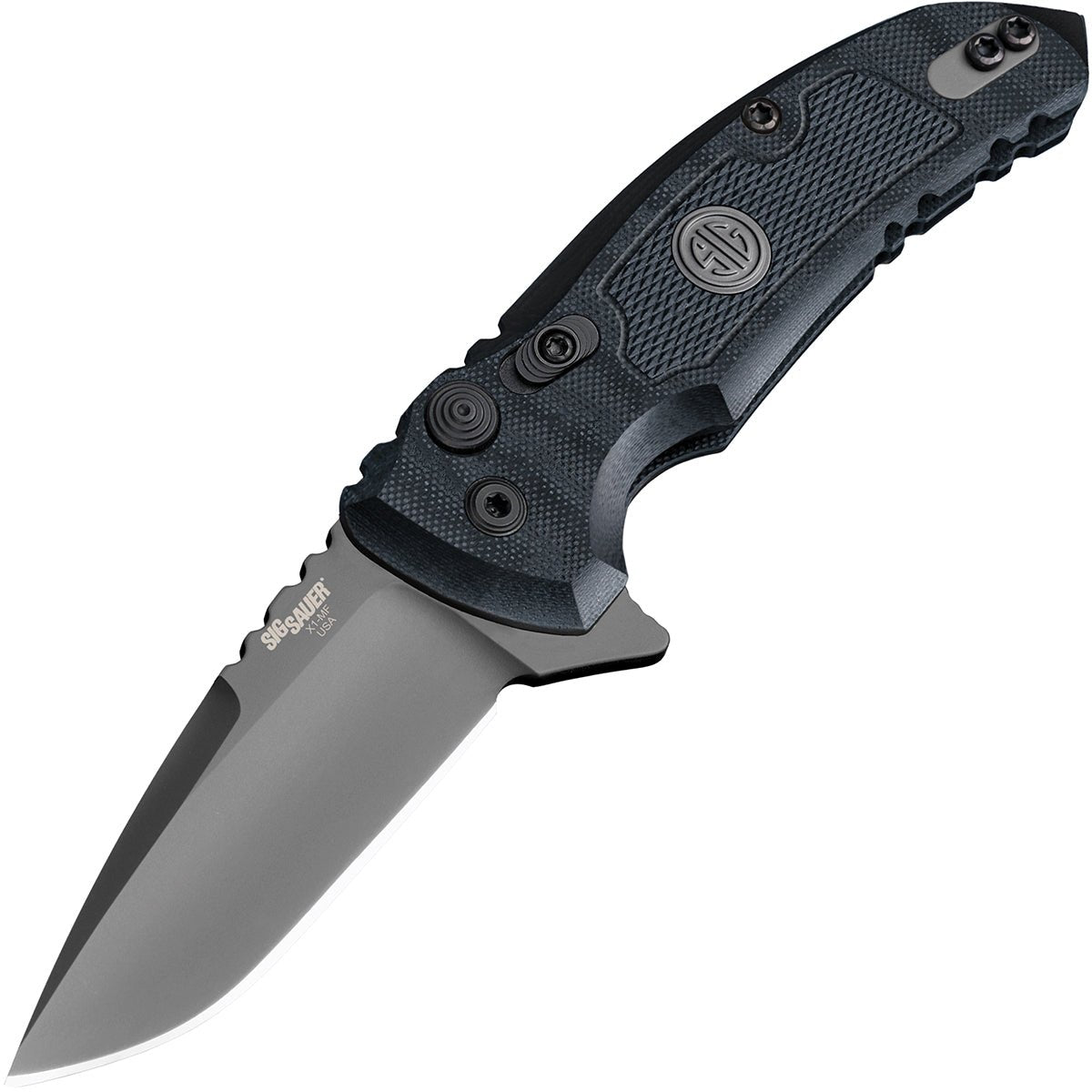 Hogue X1 - MicroFlip Tactical Manual Flipper 2.75" Drop Point Blade Knife - Forza Sports