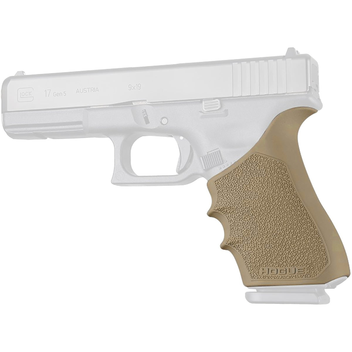 Hogue HandALL Beavertail Grip Sleeve for GLOCK (Gen 3 - 4) Pistol - Forza Sports
