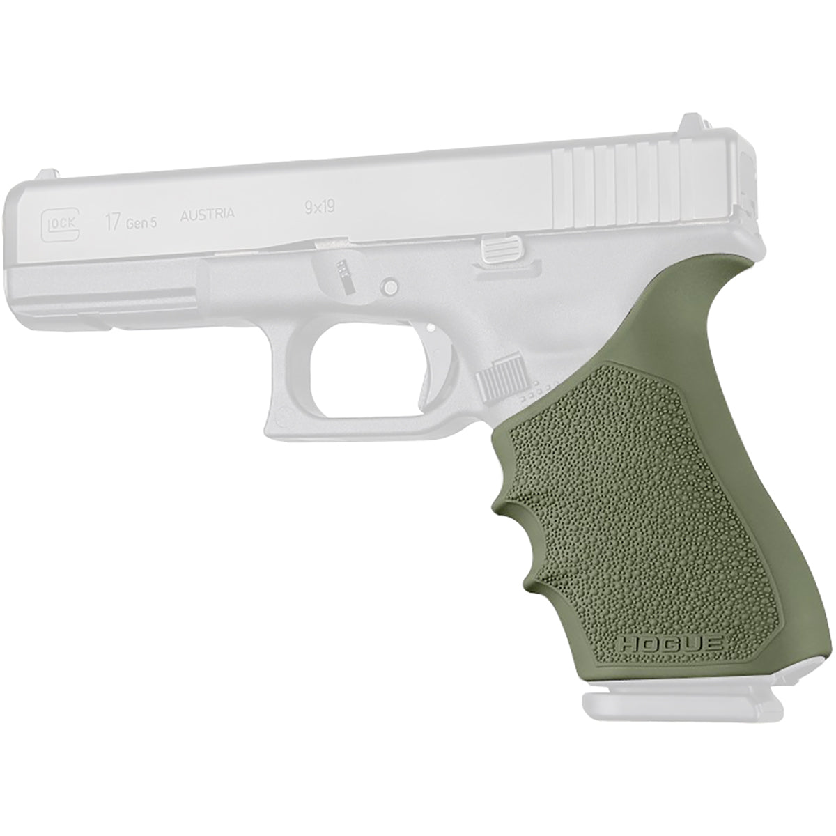 Hogue HandALL Beavertail Grip Sleeve for GLOCK Pistol Gen (1 - 2 - 5) - Forza Sports