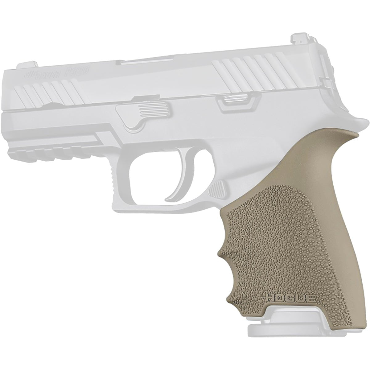 Hogue SIG SAUER P320 Compact HandALL Beavertail Grip Sleeve - Forza Sports