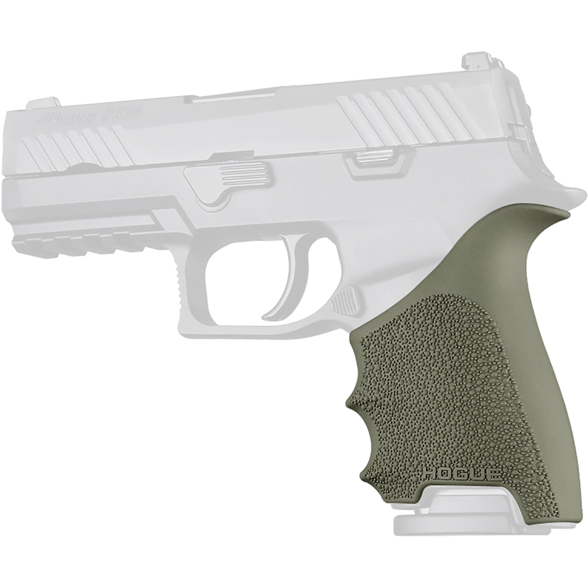 Hogue SIG SAUER P320 Compact HandALL Beavertail Grip Sleeve - Forza Sports