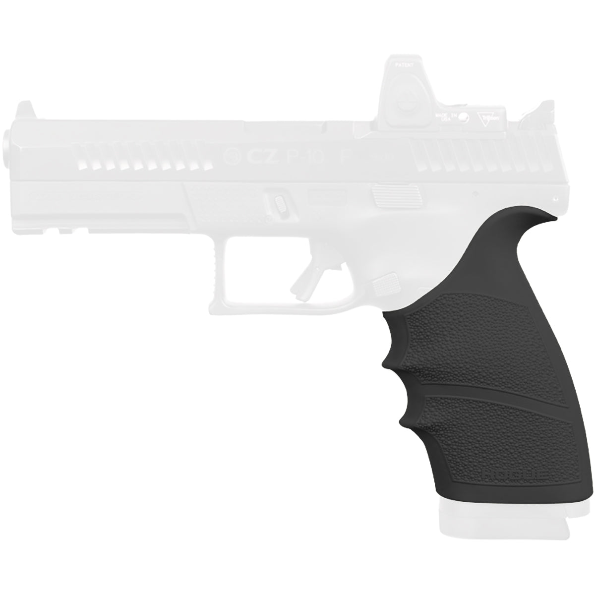 Hogue CZ P - 10 Full Size 9mm HandALL Beavertail Grip Sleeve - Forza Sports