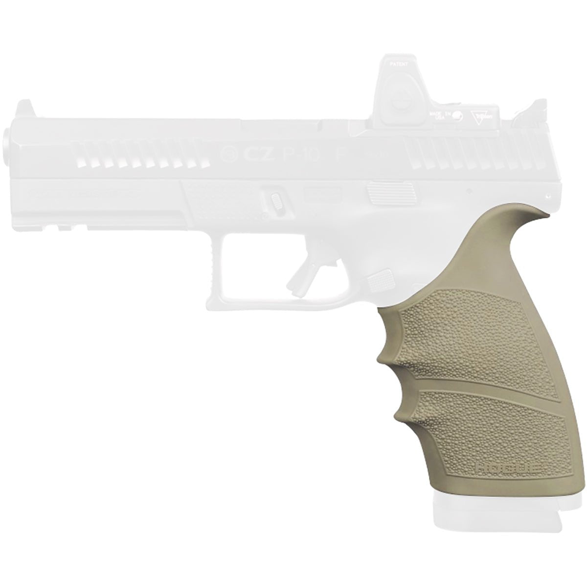 Hogue CZ P - 10 Full Size 9mm HandALL Beavertail Grip Sleeve - Forza Sports