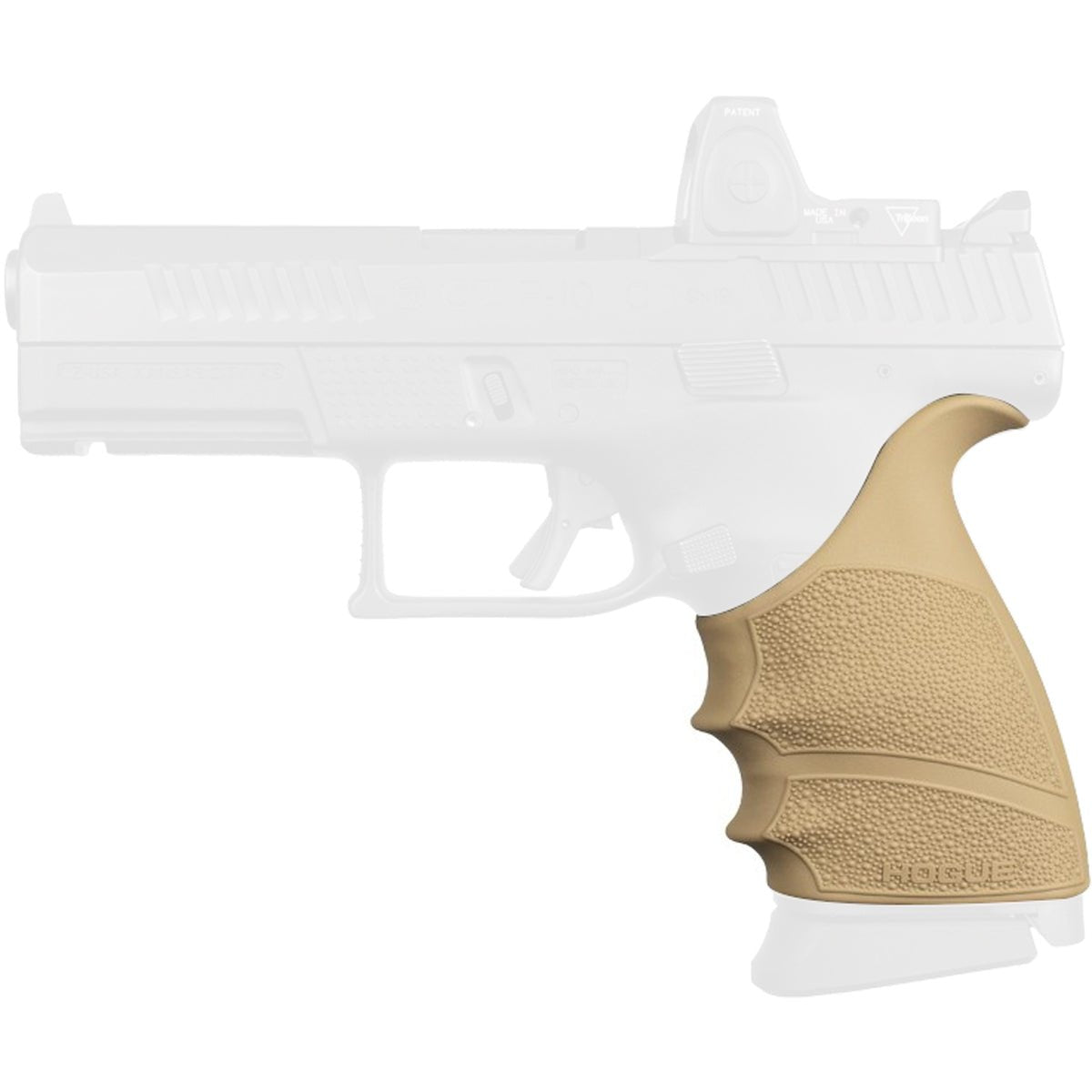 Hogue CZ P - 10 Compact 9mm HandALL Beavertail Grip Sleeve - Forza Sports
