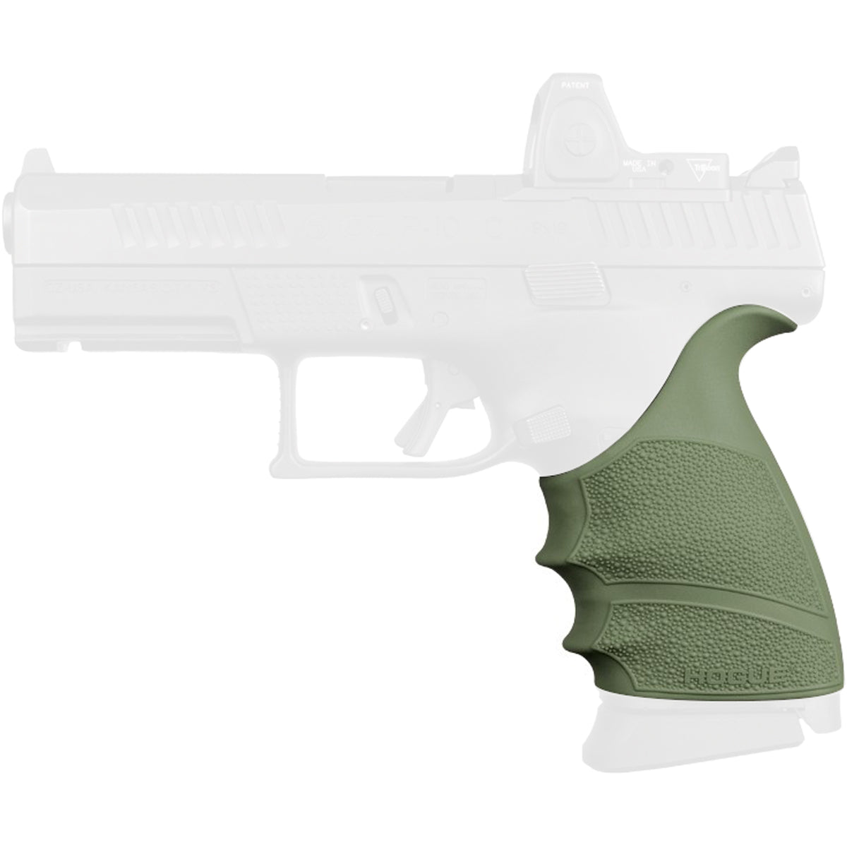 Hogue CZ P - 10 Compact 9mm HandALL Beavertail Grip Sleeve - Forza Sports