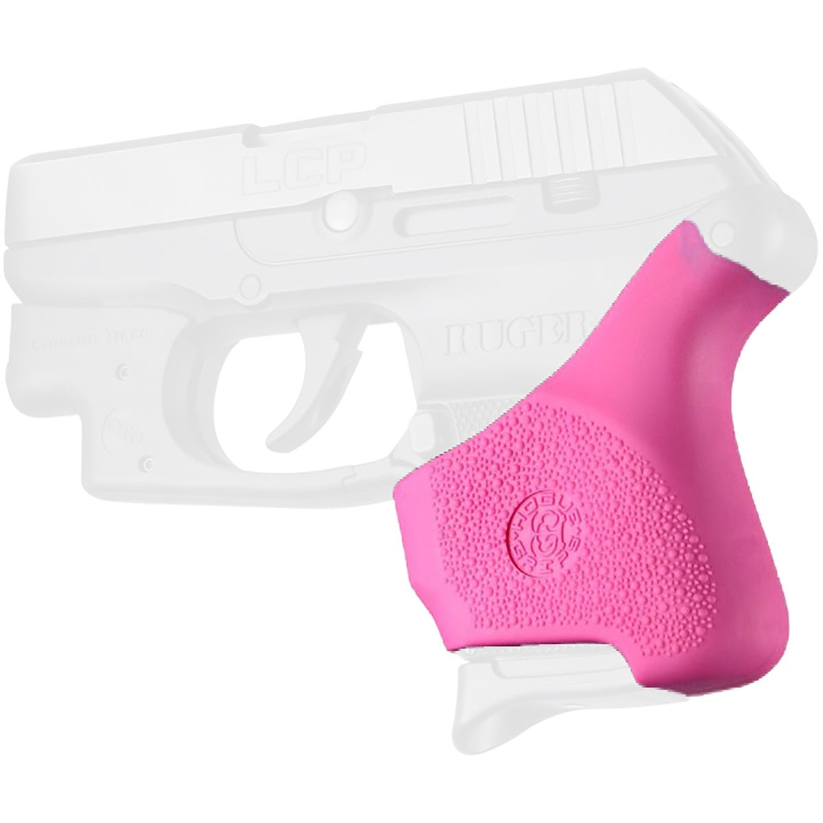 Hogue Ruger LCP .380 with Crimson Trace Button Grip HandALL Hybrid Grip Sleeve - Forza Sports