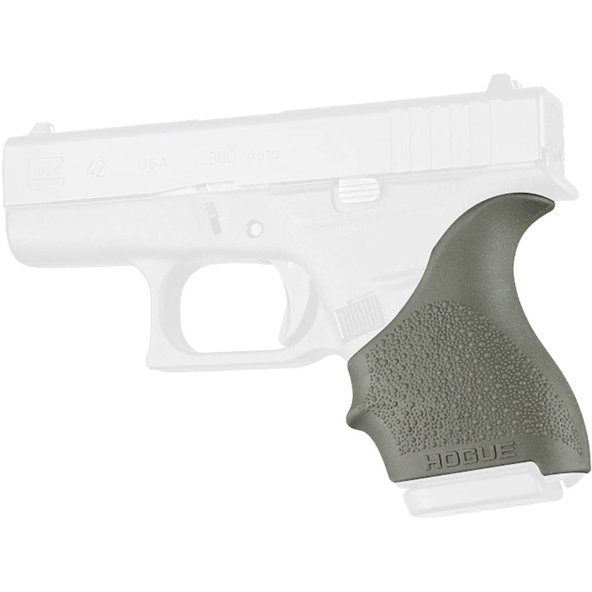 Hogue HandALL Beavertail Grip Sleeve for GLOCK 42, 43 Pistol - Forza Sports