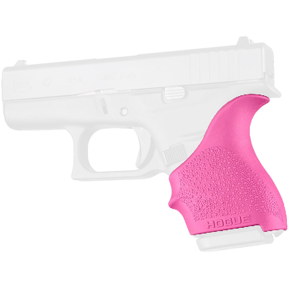 Hogue HandALL Beavertail Grip Sleeve for GLOCK 42, 43 Pistol - Forza Sports