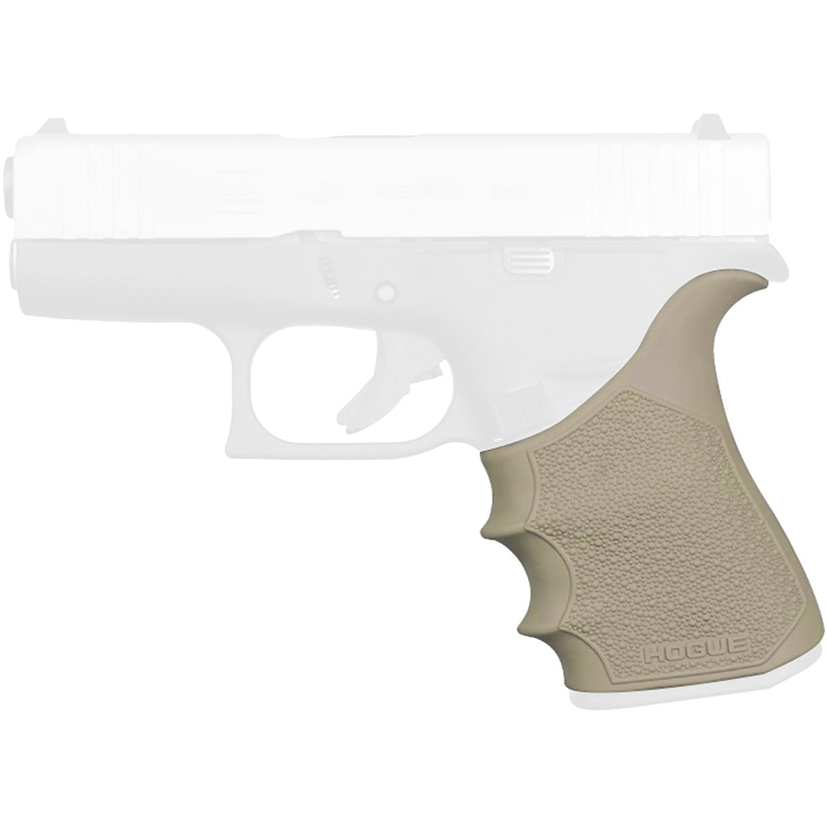 Hogue HandALL Beavertail Grip Sleeve for GLOCK 43X, 48 Pistol - Forza Sports