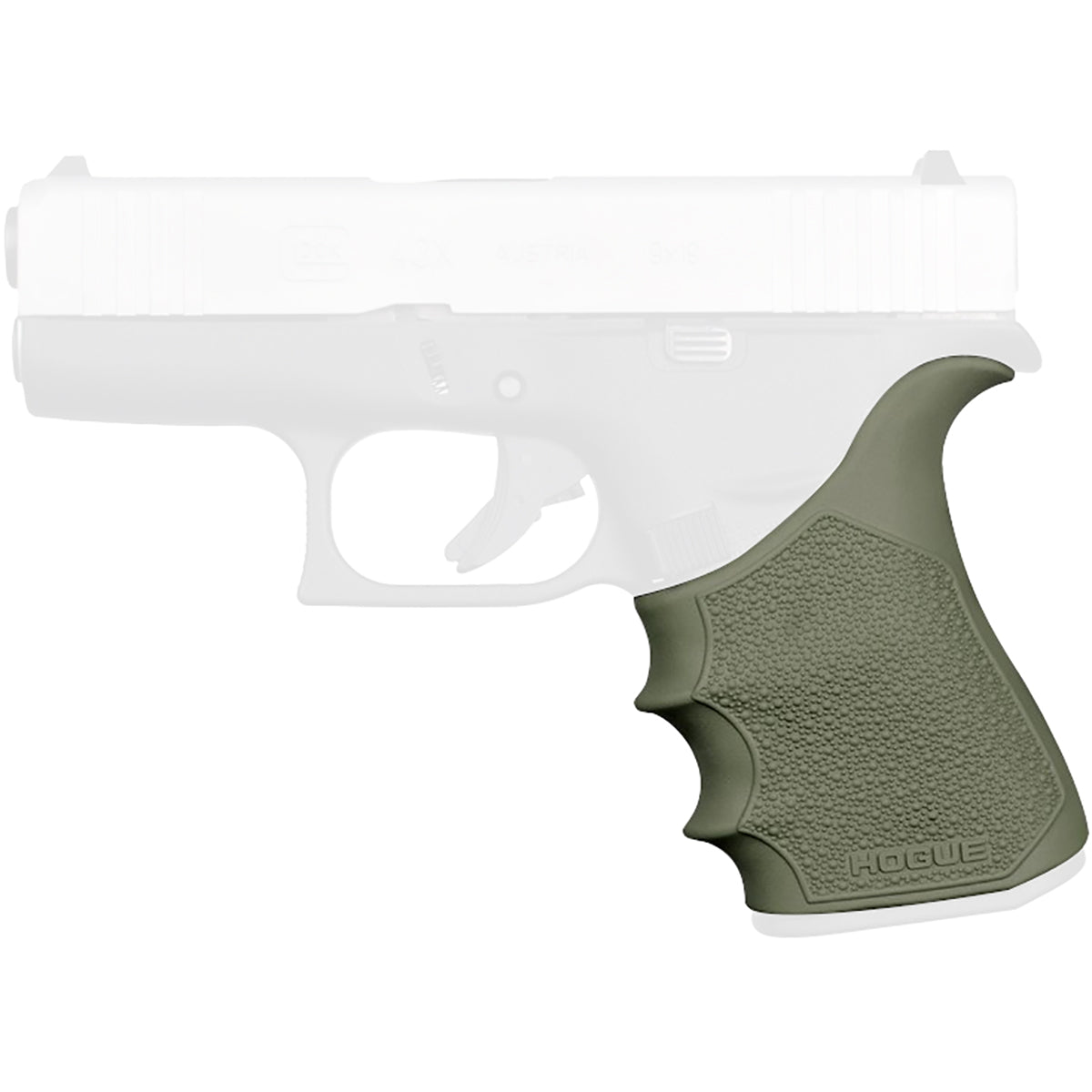 Hogue HandALL Beavertail Grip Sleeve for GLOCK 43X, 48 Pistol - Forza Sports