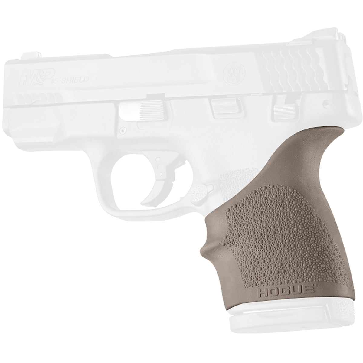 Hogue S&W M&P Shield .45 ACP/Kahr P9, P40, CW9, CW40 HandALL Beavertail Grip - Forza Sports