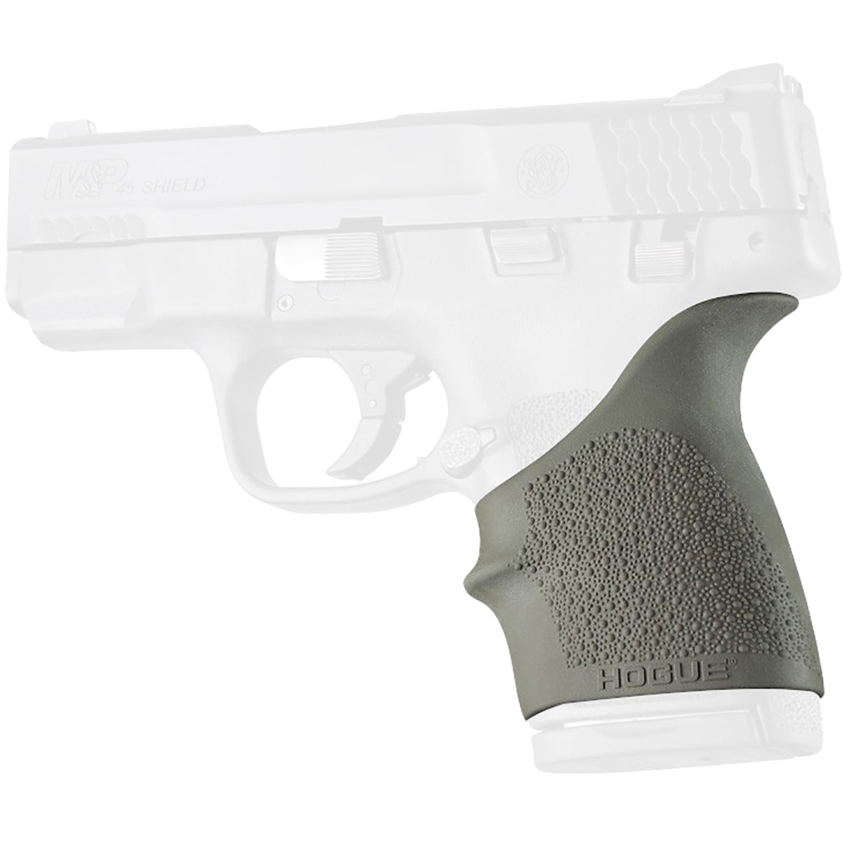 Hogue S&W M&P Shield .45 ACP/Kahr P9, P40, CW9, CW40 HandALL Beavertail Grip - Forza Sports