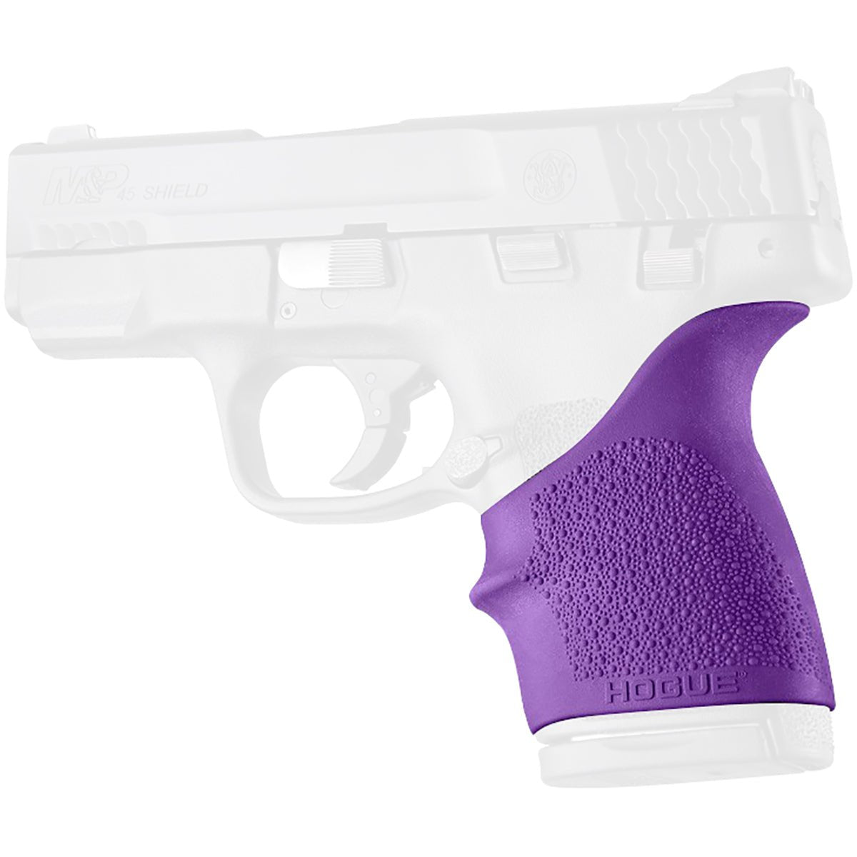 Hogue S&W M&P Shield .45 ACP/Kahr P9, P40, CW9, CW40 HandALL Beavertail Grip - Forza Sports