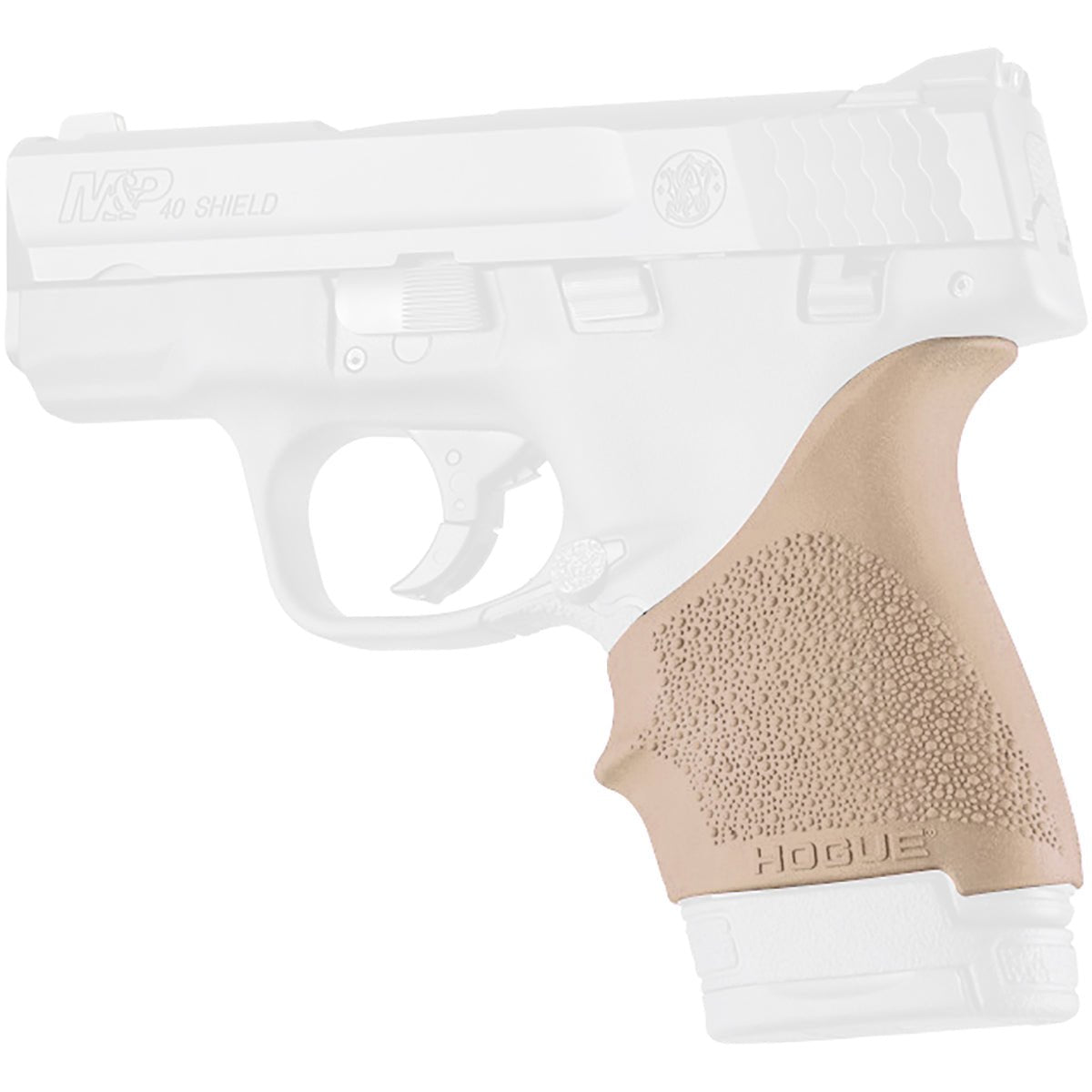 Hogue S&W M&P Shield 9mm & .40 S&W/Ruger LC9, EC9 HandALL Beavertail Grip Sleeve - Forza Sports